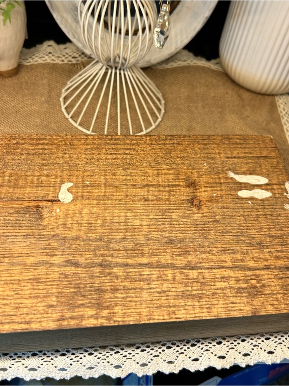 Rustic Bee Kind Wooden Block Sign - Farmhouse Tiered Tray Decor - Bumblebee Art - Picture 10 of 14
